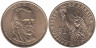  США. 1 доллар 2009 год. 11-й президент  Джеймс Нокс Полк (1845-1849). (P) 