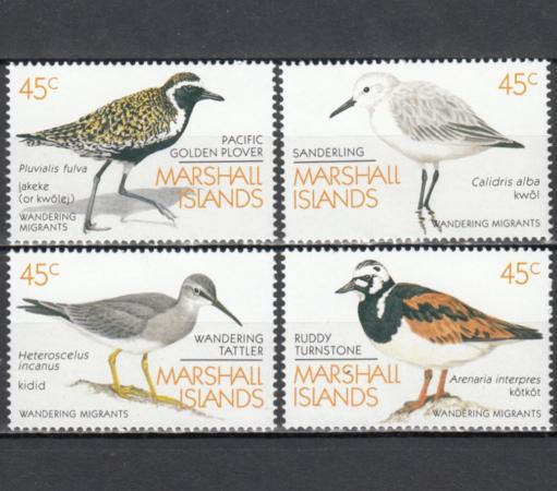  Набор марок. Маршалловы острова 1989 год. Птицы. (4 марки) 