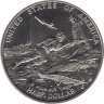  США. 1/2 доллара 1993 год. 50 лет победы во Второй Мировой войне. (Р) (BU) 