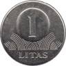 Литва. 1 лит 2009 год. Герб Литвы - Витис. 