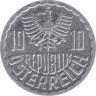  Австрия. 10 грошей 1991 год. Герб. 
