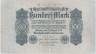  Бона. Германия (Веймарская республика) 100 марок 1922 год. P-75 (VG-F) 