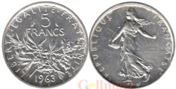 Франция. 5 франков 1963 год. Сеятельница.