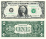  Бона. США 1 доллар 1969 год. Джордж Вашингтон. (Пресс) 