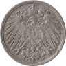  Германская империя. 5 пфеннигов 1908 год. (D) 