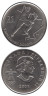  Канада. 25 центов 2007-2009 год. Олимпиада в Ванкувере. (набор монет 15 штук) 