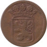  Голландская Ост-Индская компания (VOC). 1 дуит 1744 год. 