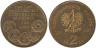  Польша. 2 злотых 2009 год. 180 лет центральному банку Польши. 