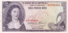  Бона. Колумбия 2 песо оро 1972 год. Поликарпа Салавариета Риос. (XF) 