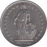  Швейцария. 1/2 франка 1981 год. Гельвеция. 