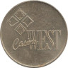  США. Жетон игровой Casino West. 