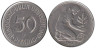  ФРГ. 50 пфеннигов 1983 год. (F) 