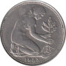  ФРГ. 50 пфеннигов 1983 год. (F) 