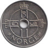 Норвегия. 1 крона 2004 год. Птица в винограднике. 
