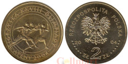 Польша. 2 злотых 2004 год. XXVIII Олимпийские игры - Афины 2004.