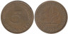  ФРГ. 5 пфеннигов 1978 год. (G) 
