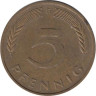  ФРГ. 5 пфеннигов 1978 год. (G) 