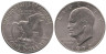  США. 1 доллар 1972 год. Дуайт Эйзенхауэр. (D) 