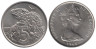 Новая Зеландия. 5 центов 1968 год. Гаттерия. 