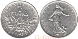 Франция. 5 франков 1961 год. Сеятельница.