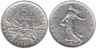  Франция. 5 франков 1961 год. Сеятельница. (серебро) 