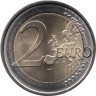  Испания. 2 евро 2015 год. 30 лет флагу Европейского союза. 