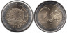  Испания. 2 евро 2015 год. 30 лет флагу Европейского союза. 