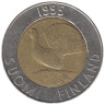  Финляндия. 10 марок 1995 год. Глухарь. 