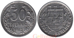 Германия. Изерлон. 50 пфеннигов 1917 год. Нотгельд.