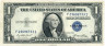  Бона. США 1 доллар 1935 год. Джордж Вашингтон. (E) (XF) 