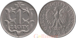 Польша. 1 злотый 1929 год.