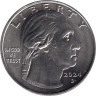  США. 25 центов 2024 год. 15-я монета. Американские женщины - Зиткала-Ша. (D) 
