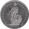  Швейцария. 1/2 франка 2008 год. Гельвеция. 