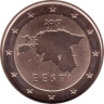  Эстония. 2 евроцента 2017 год. 