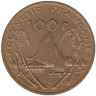  Французская Полинезия. 100 франков 1976 год. Прибрежный пейзаж. 