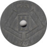  Бельгия. 10 сантимов 1944 год. BELGIE - BELGIQUE 
