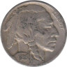  США. 5 центов 1935 год. Индеец. Бизон. (D) 