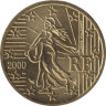  Франция. 50 евроцентов 2000 год. Сеятельница. 
