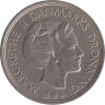  Дания. 5 крон 1975 год. Королева Маргрете II. 