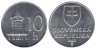 Словакия. 10 геллеров 2002 год. Деревянная колокольня начала XIX века.  