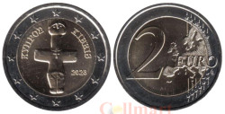 Кипр. 2 евро 2023 год. Помосский идол.