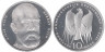  Германия (ФРГ). 10 марок 1993 год. 150 лет со дня рождения Роберта Коха. (Proof) 