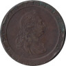  Великобритания. 1 пенни 1797 год. Сидящая Британия. 