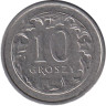  Польша. 10 грошей 2005 год. Герб. 