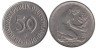  ФРГ. 50 пфеннигов 1976 год. (J) 