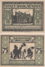  Бона. Германия. Мюнден 75 пфеннигов 1922 год. Чистилище. Нотгельд. (XF) 