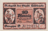  Бона. Германия. Люббекке 10 пфеннигов 1920 год. Нотгельд. (XF) 