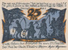  Бона. Германия. Марлов 25 пфеннигов 1922 год. Нотгельд. (XF) 