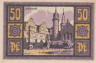  Бона. Германия. Мерзебург 50 пфеннигов 1921 год (серия e). Нотгельд. (XF) 