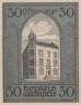  Бона. Германия. Триптис 50 пфеннигов 1921 год (вариант 2). Нотгельд. (XF) 